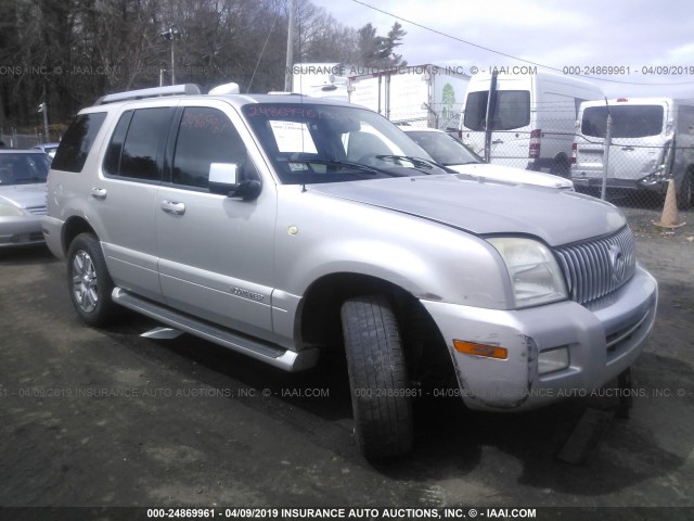 4M2EU48828UJ16052 - 2008 MERCURY MOUNTAINEER PREMIER SILVER photo 1