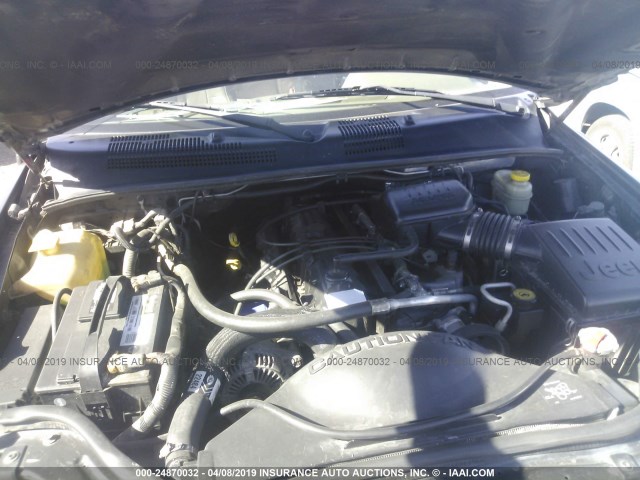 1J4GX48S84C401608 - 2004 JEEP GRAND CHEROKEE LAREDO/COLUMBIA/FREEDOM 灰色 照片 10