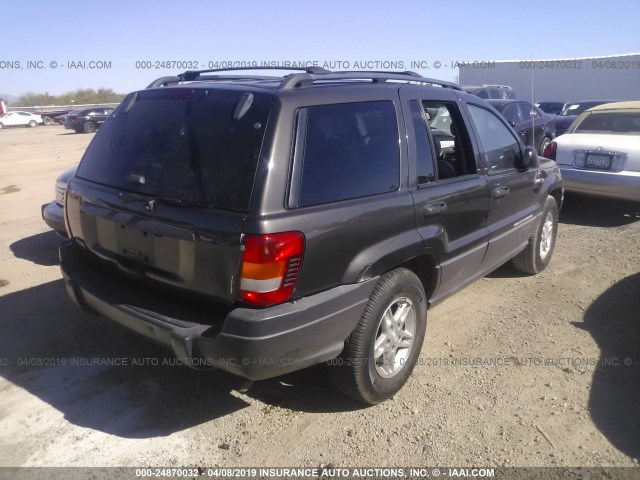 1J4GX48S84C401608 - 2004 JEEP GRAND CHEROKEE LAREDO/COLUMBIA/FREEDOM 灰色 照片 4