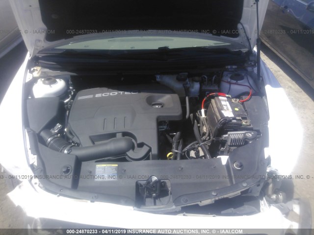 1G1ZH57BX9F178652 - 2009 CHEVROLET MALIBU 1LT 白色 照片 10