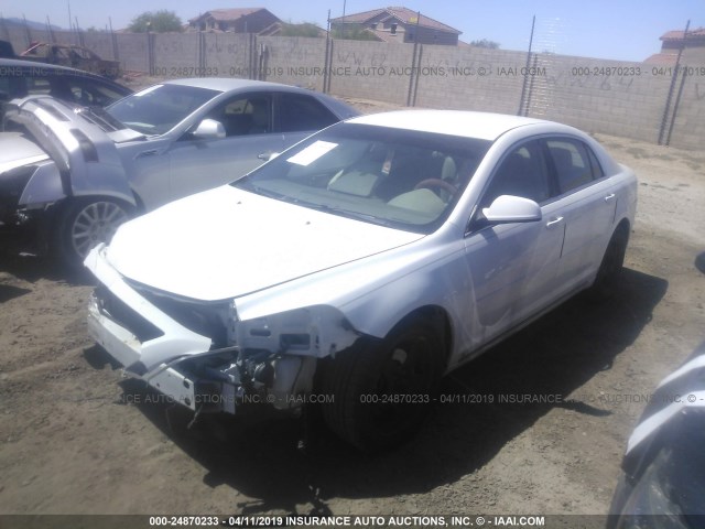 1G1ZH57BX9F178652 - 2009 CHEVROLET MALIBU 1LT 白色 照片 2