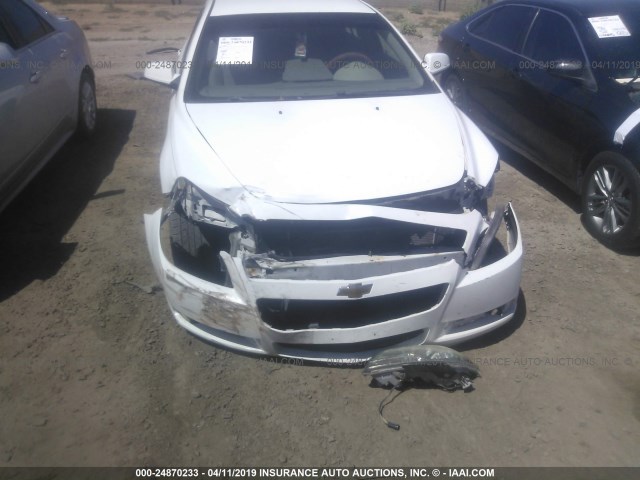 1G1ZH57BX9F178652 - 2009 CHEVROLET MALIBU 1LT 白色 照片 6
