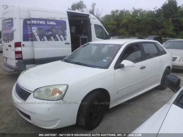 1G1ZT68N87F121182 - 2007 CHEVROLET MALIBU MAXX LT WHITE photo 2