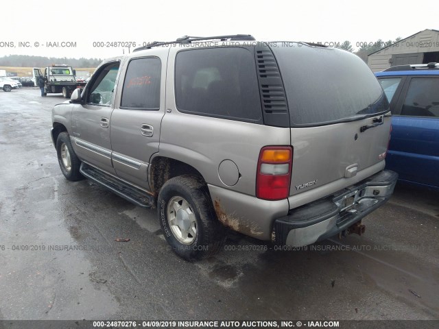 1GKEK13T33J185689 - 2003 GMC YUKON GOLD photo 3