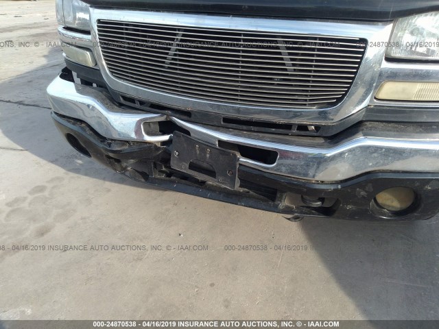 1GTHK29U75E199489 - 2005 GMC SIERRA K2500 HEAVY DUTY შავი ფოტო 6