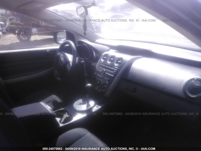 JM3ER2W59A0333820 - 2010 MAZDA CX-7 BLACK photo 5