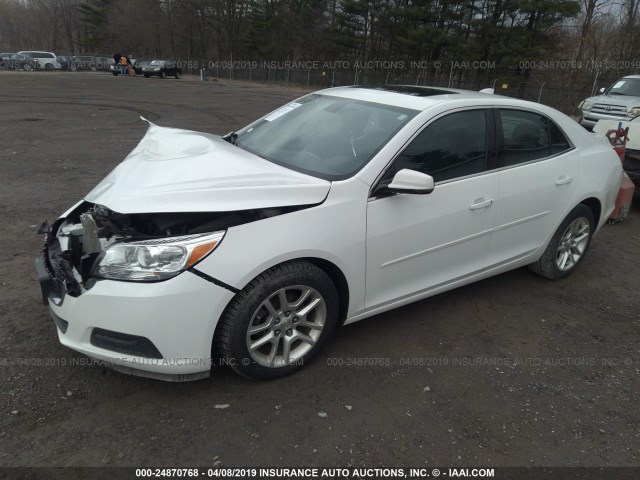 1G11C5SL9FF315488 - 2015 CHEVROLET MALIBU 1LT 白色 照片 2