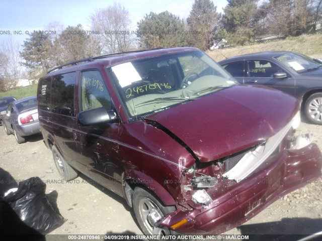 1GNDM19X93B103008 - 2003 CHEVROLET ASTRO MAROON photo 1