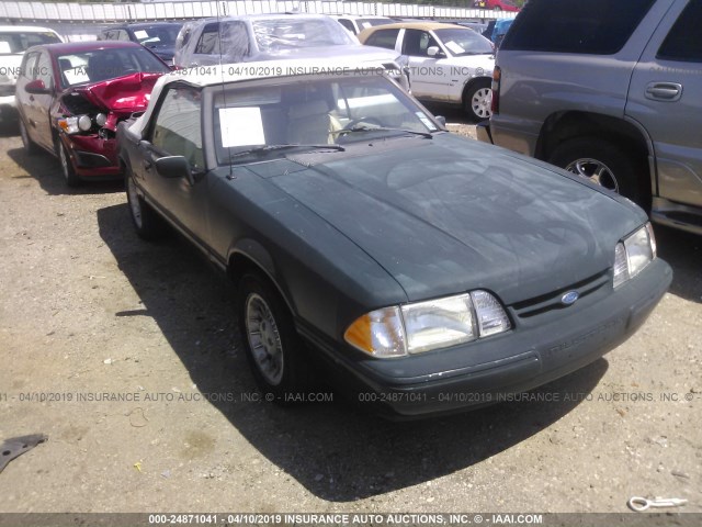 1FACP44E1LF167674 - 1990 FORD MUSTANG LX GREEN photo 1