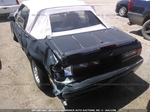 1FACP44E1LF167674 - 1990 FORD MUSTANG LX GREEN photo 3