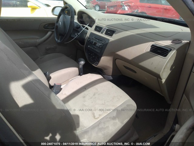 1FAFP34N07W173334 - 2007 FORD FOCUS ZX4/S/SE/SES მუქწითელი ფოტო 5