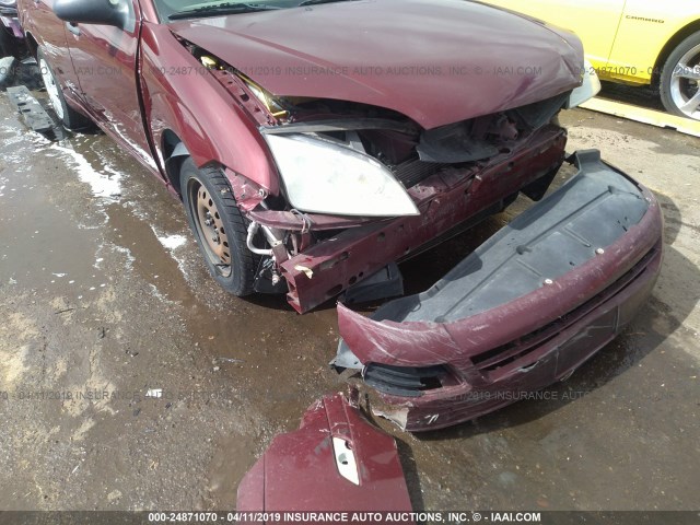 1FAFP34N07W173334 - 2007 FORD FOCUS ZX4/S/SE/SES მუქწითელი ფოტო 6