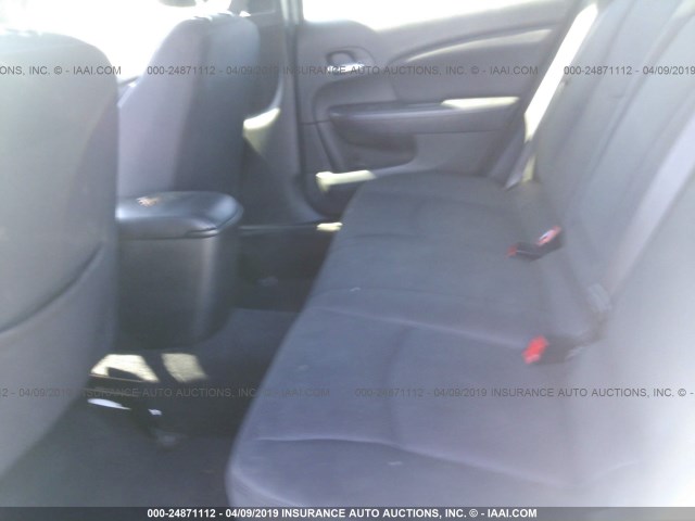 1C3CCBAB1CN268602 - 2012 CHRYSLER 200 LX SILVER photo 8