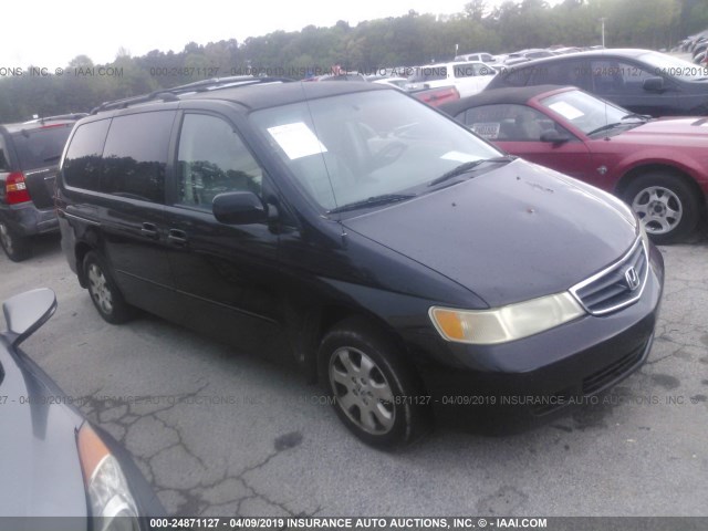 5FNRL18924B009670 - 2004 HONDA ODYSSEY EXL BLACK photo 1