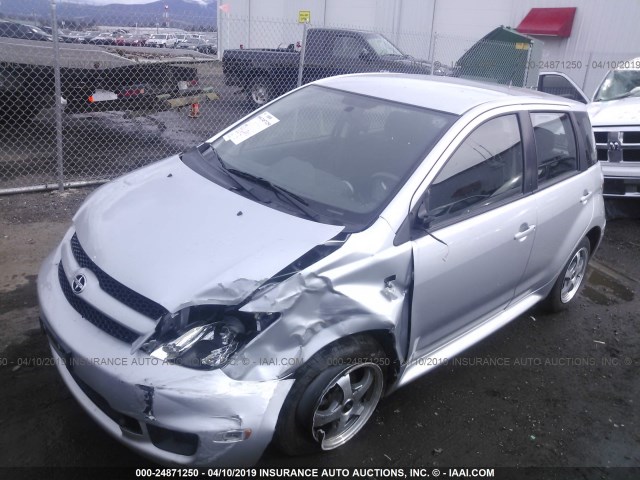 JTKKT624965018407 - 2006 TOYOTA SCION XA SILVER photo 2