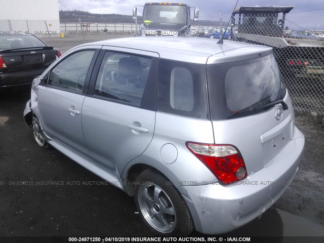 JTKKT624965018407 - 2006 TOYOTA SCION XA SILVER photo 3