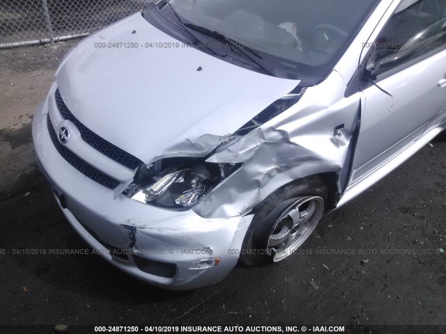 JTKKT624965018407 - 2006 TOYOTA SCION XA SILVER photo 6