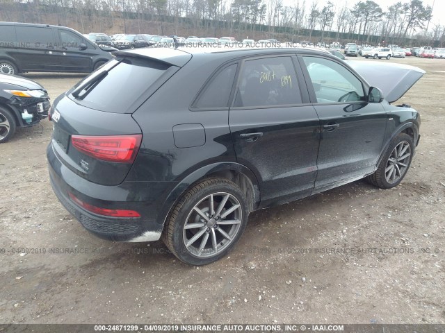 WA1ECCFS2JR021074 - 2018 AUDI Q3 PREMIUM BLACK photo 4