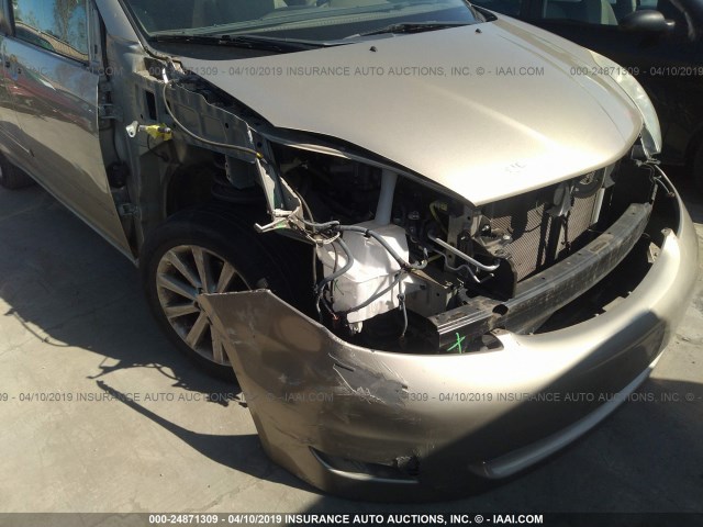 5TDZK23C39S228619 - 2009 TOYOTA SIENNA CE/LE GOLD photo 6