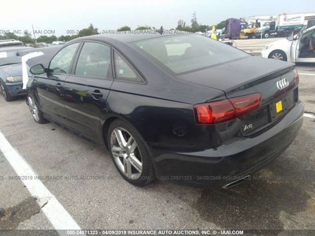 WAUCFAFC7GN194989 - 2016 AUDI A6 PREMIUM Dark Blue photo 3