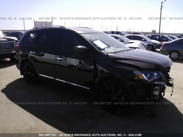 5N1DR2MN9HC659208 - 2017 NISSAN PATHFINDER S/SV/SL/PLATINUM BLACK photo 1