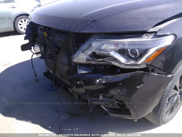 5N1DR2MN9HC659208 - 2017 NISSAN PATHFINDER S/SV/SL/PLATINUM BLACK photo 6