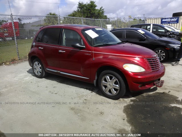 3C8FY68B14T210299 - 2004 CHRYSLER PT CRUISER LIMITED RED photo 1