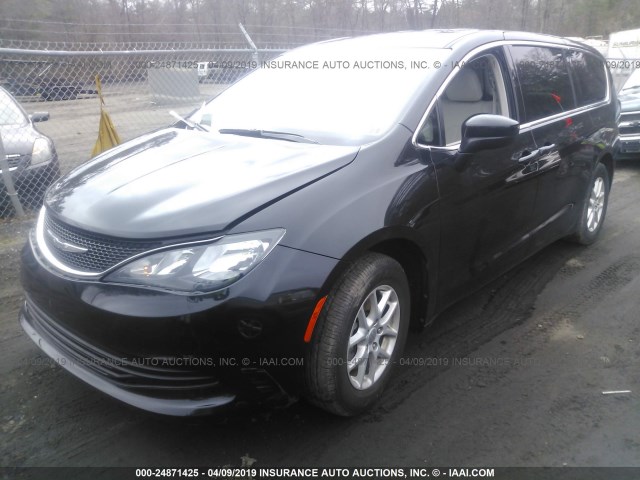 2C4RC1CG5HR634600 - 2017 CHRYSLER PACIFICA LX BLACK photo 2