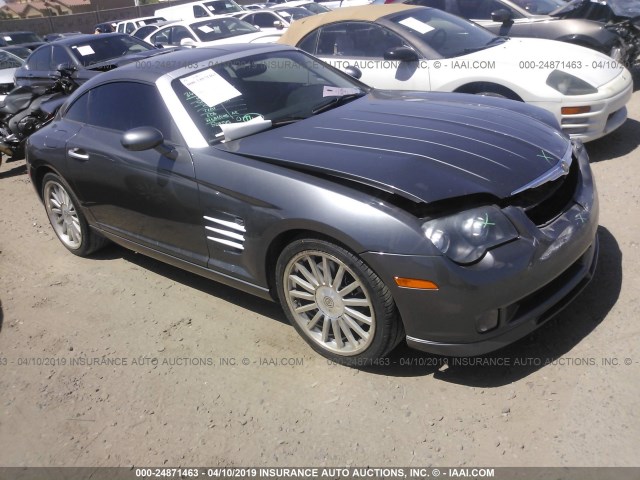 1C3AN79N05X056374 - 2005 CHRYSLER CROSSFIRE SRT-6 GRAY photo 1