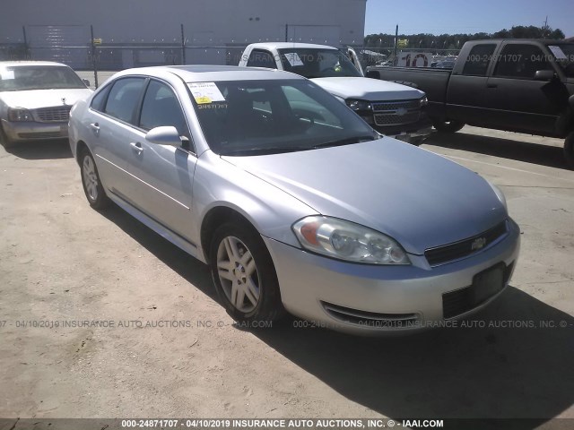 2G1WB5E32E1127390 - 2014 CHEVROLET IMPALA LIMITED LT SILVER photo 1