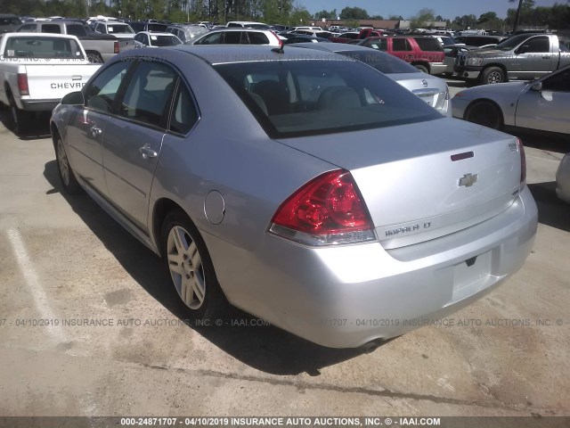 2G1WB5E32E1127390 - 2014 CHEVROLET IMPALA LIMITED LT SILVER photo 3