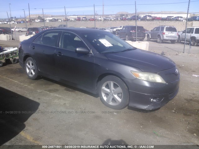 4T1BF3EK1AU080336 - 2010 TOYOTA CAMRY SE/LE/XLE GRAY photo 1