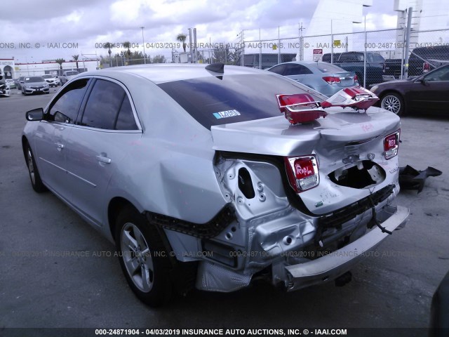 1G11B5SA3GF100448 - 2016 CHEVROLET MALIBU LIMITED LS SILVER photo 3