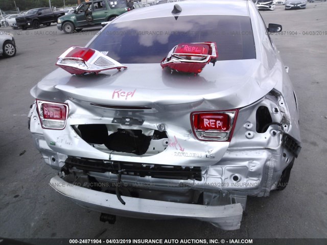 1G11B5SA3GF100448 - 2016 CHEVROLET MALIBU LIMITED LS SILVER photo 6