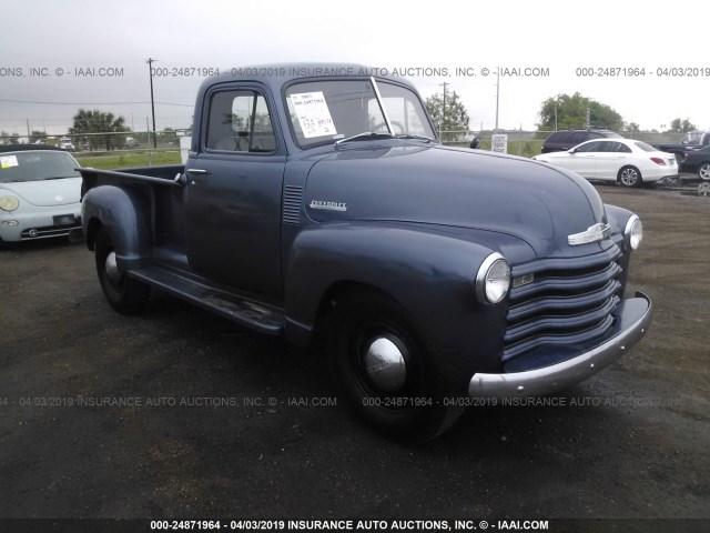 21JRG6786 - 1951 CHEVROLET 'S'TRUCK  BLUE photo 1