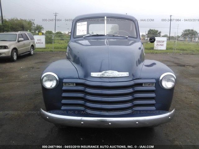 21JRG6786 - 1951 CHEVROLET 'S'TRUCK  BLUE photo 6