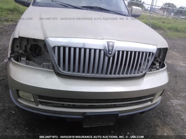 5LMFU27516LJ04556 - 2006 LINCOLN NAVIGATOR Qızıl foto 6