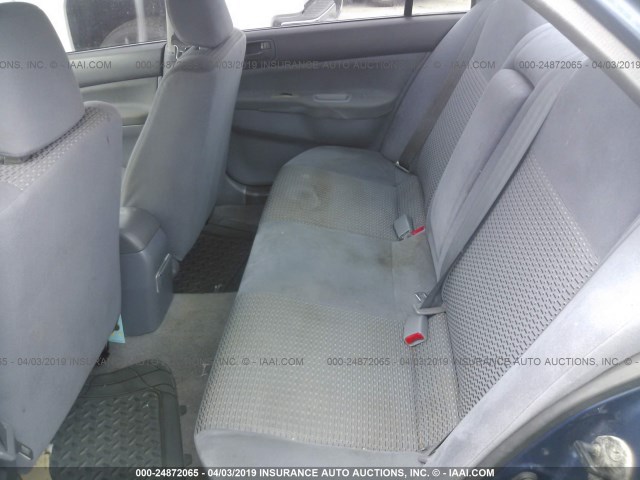 JA3AJ26E82U033645 - 2002 MITSUBISHI LANCER ES BLUE photo 8