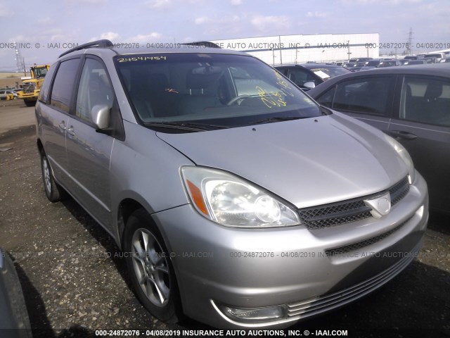 5TDZA22C24S044396 - 2004 TOYOTA SIENNA XLE/XLE LIMITED GRAY photo 1