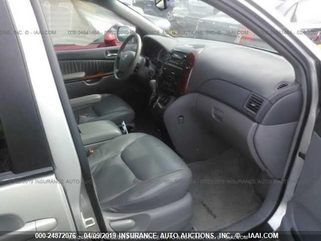 5TDZA22C24S044396 - 2004 TOYOTA SIENNA XLE/XLE LIMITED GRAY photo 5