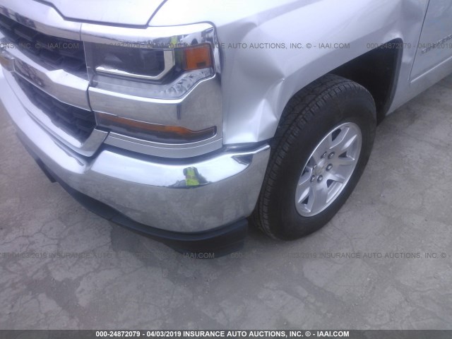 2GCRCPEC5K1144841 - 2019 CHEVROLET SILVERADO LD C1500 LT SILVER photo 6