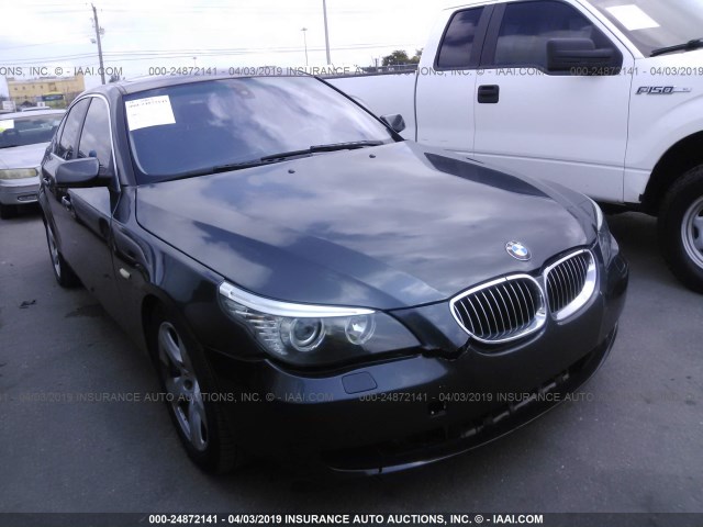 WBANW13598CZ75637 - 2008 BMW 535 I GRAY photo 1