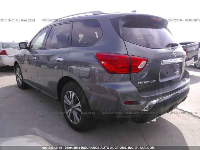 5N1DR2MN6KC617702 - 2019 NISSAN PATHFINDER GRAY photo 3