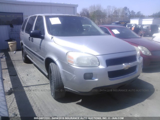 1GNDV23L76D120553 - 2006 CHEVROLET UPLANDER LS SILVER photo 1