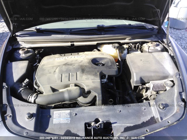 1G1ZH57B894100771 - 2009 CHEVROLET MALIBU 1LT 黑色 照片 10