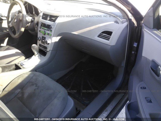 1G1ZH57B894100771 - 2009 CHEVROLET MALIBU 1LT 黑色 照片 5