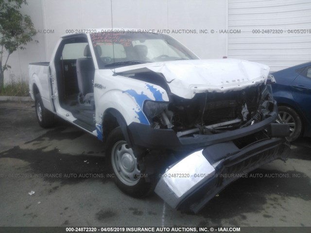 1FTEX1CM0EFA19027 - 2014 FORD F150 SUPER CAB WHITE photo 6