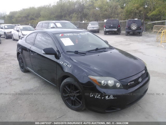 JTKDE167980237930 - 2008 TOYOTA SCION TC BLACK photo 1