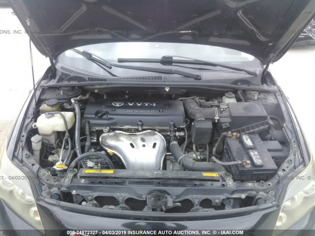 JTKDE167980237930 - 2008 TOYOTA SCION TC BLACK photo 10