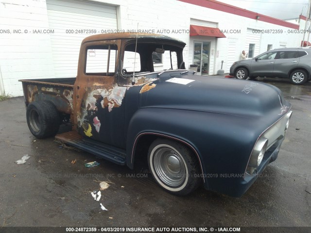 F10V6R40304 - 1956 FORD TRUCK BLUE photo 1